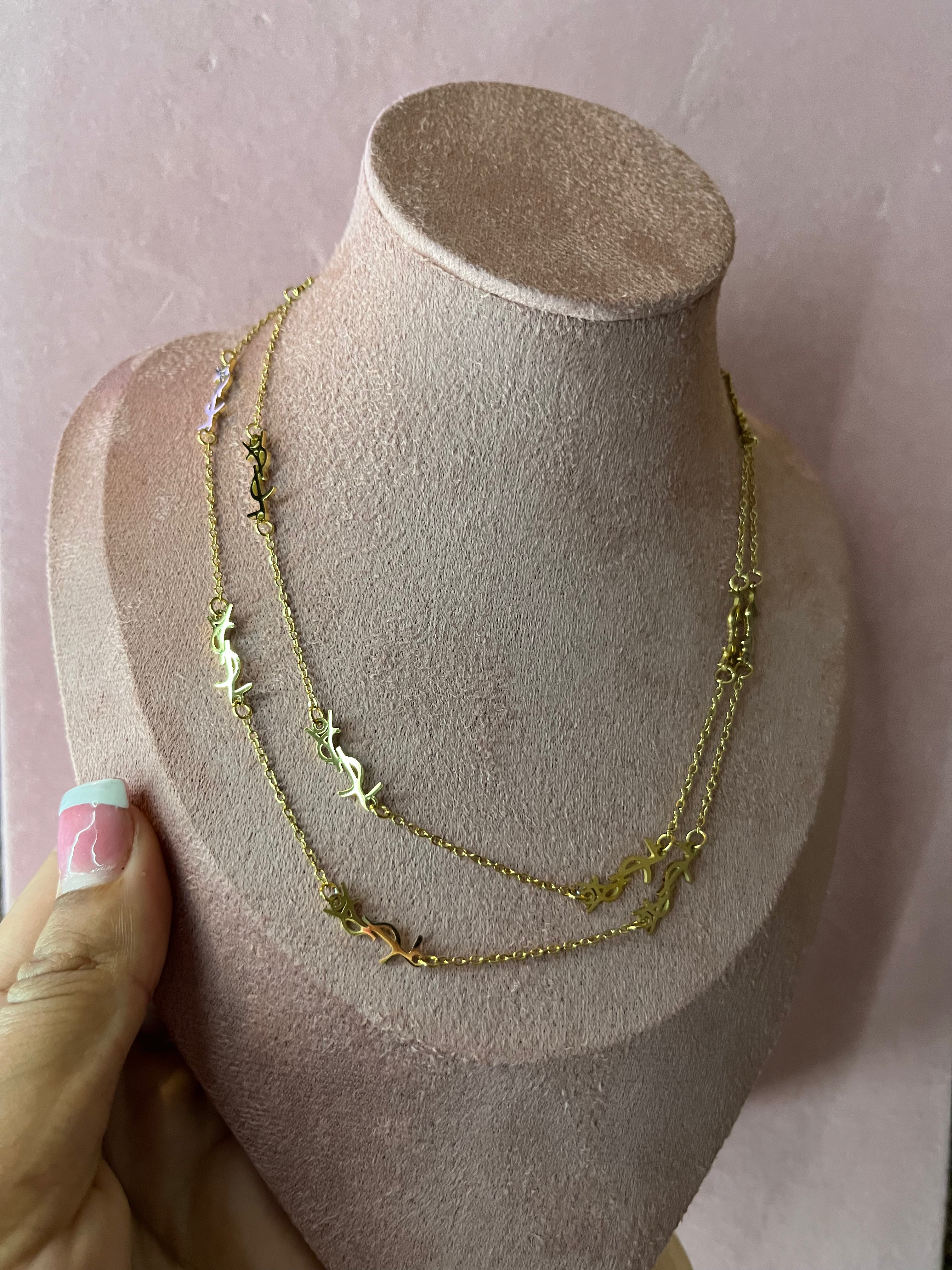YSL necklace